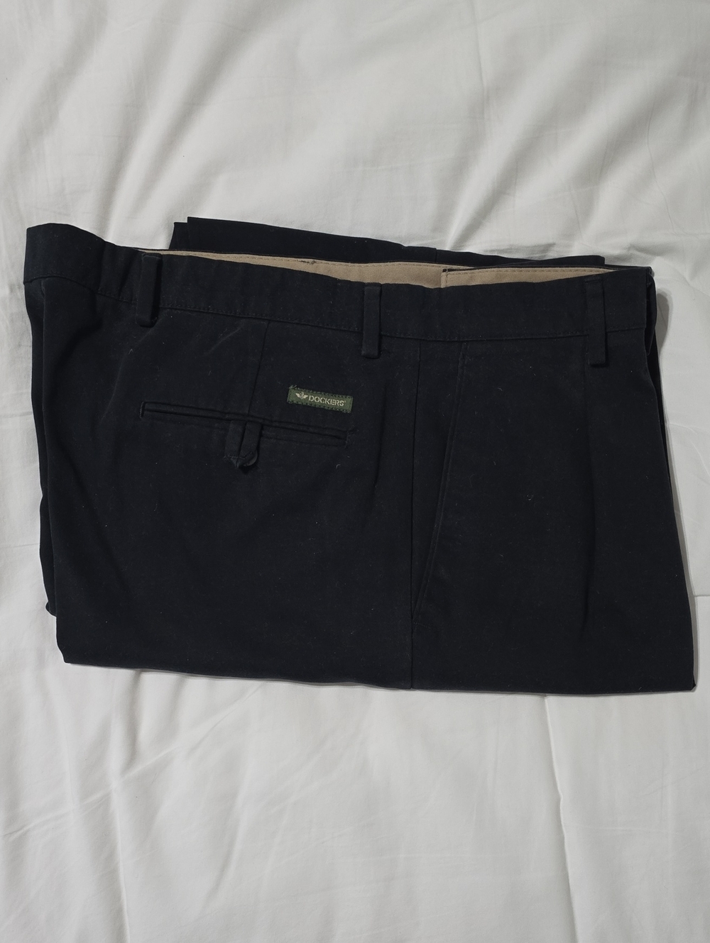 Men's Black Dress Pants - Classic Straight Fit